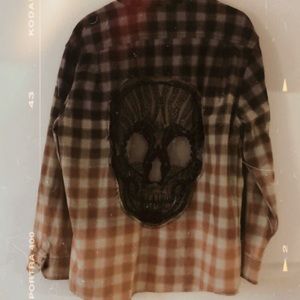 Bleached flannel